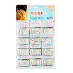 PLASTIC TOES ART NAILS CARD OF 12PCS No 24010/P